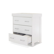 Obaby Nika Mini 2 Piece Room Set & Underdrawer - White Wash