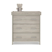 Obaby Nika 3 Piece Room Set & Underdrawer - Grey Wash