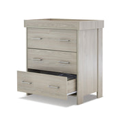 Obaby Nika 3 Piece Room Set & Underdrawer - Grey Wash