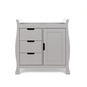 Obaby Stamford Classic Cot Bed - Warm Grey
