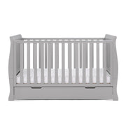 Obaby Stamford Classic Cot Bed - Warm Grey
