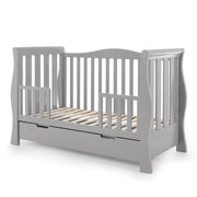Obaby Stamford Luxe Cot Bed - Warm Grey