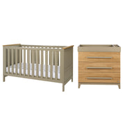 Tutti Bambini Misha 2 Piece Room Set - Golden Oak / Sage