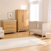 Tutti Bambini Misha 3 Piece Room Set - Golden Oak / Mushroom