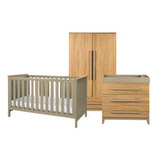 Tutti Bambini Misha 3 Piece Room Set - Golden Oak / Sage
