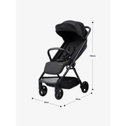 Bababing Auto Fold Compact Stroller - Black