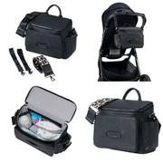 Bababing Isla Daypac - Black Leather