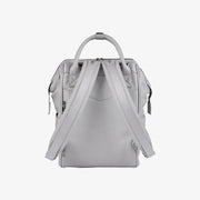 Bababing Mani Vegan Leather Backpack - Dove Grey