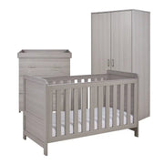 Babymore Caro 3 Piece Nursery Room Set – Grey Wash