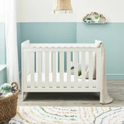 Babymore Caro Mini 3 Piece Nursery Room Set – White Wash