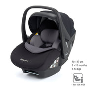 Babymore Caro White Ultimate Nursery & Travel Bundle