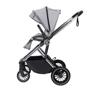 Babymore Chia Travel System Coco with Base – Pearl Grey