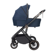Babymore Chia Travel System Pecan with Base – Midnight Blue