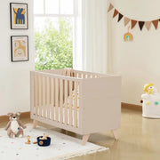Babymore Dante Mini Cot Bed – Cashmere