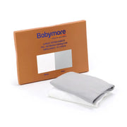 Babymore Fitted Sheets Air Motion Crib Pack Of 2 – White & Grey