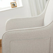 Babymore Ida Nursing Chair with Footstool – Cashmere