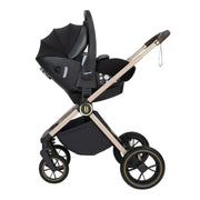 Babymore Kai Travel System Pecan with Base – Forest Grey