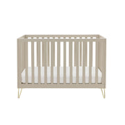 Babymore Kimi Cot Bed - Cashmere