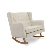 Babymore Lux Snuggle Rocking Chair - Ivory
