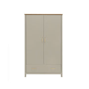 Babymore Mira Nursery Wardrobe - Cashmere Warm Oak