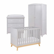 Babymore Mona Mini 3 Piece Nursery Room Set – Grey