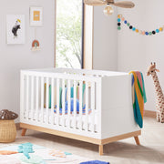 Babymore Mona White Ultimate Nursery & Travel Bundle