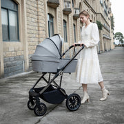 Babymore Mona White Ultimate Nursery & Travel Bundle