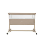 Babymore Neera Bedside Crib - Khaki