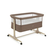 Babymore Neera Bedside Crib - Mocha