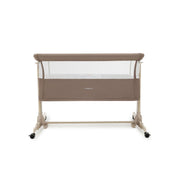 Babymore Neera Bedside Crib - Mocha