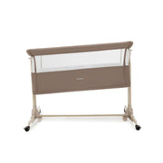 Babymore Neera Bedside Crib - Mocha