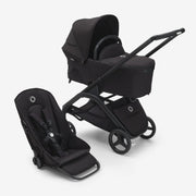 Bugaboo Dragonfly Carrycot And Seat Pushchair - Midnight Black