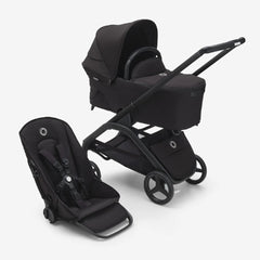 Bugaboo Dragonfly Carrycot And Seat Pushchair - Midnight Black