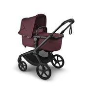 Bugaboo Fox 5 Renew Carrycot And Seat Pushchair - Dark Cherry