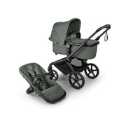 Bugaboo Fox 5 Renew Pushchair Bundle With Cybex Cloud T i-Size Rotating Baby Car Seat & Base (9 Pieces) - Forest Green