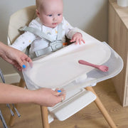 Clair de Lune 6in1 High Chair - Beige and Natural
