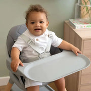 Clair de Lune 6in1 High Chair - Grey and Natural