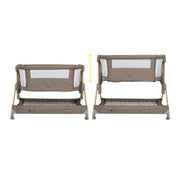 Cosatto Close to Me Folding Bedside Crib - Lollop