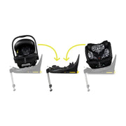 Cosatto Wow 3 Rotating All Stage Family Bundle - Silhouette