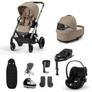 Cybex Balios S Lux Pushchair Cloud G Bundle - Almond Beige
