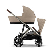 Cybex Gazelle S Pushchair 7 Piece Bundle with Car Seat & Base - Almond Beige