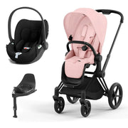 Cybex Priam Cloud T Travel System - Peach Pink