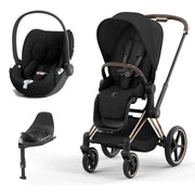 Cybex Priam Cloud T Travel System - Sepia Black