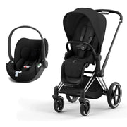 Cybex Priam Cloud T Travel System - Sepia Black