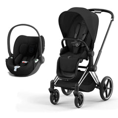 Cybex Priam Cloud T Travel System - Sepia Black