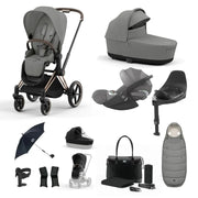 Cybex Priam Travel System With Cloud T - Mirage Grey
