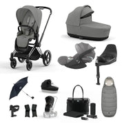 Cybex Priam Travel System With Cloud T - Mirage Grey