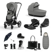Cybex Priam Travel System With Cloud T - Mirage Grey