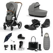 Cybex Priam Travel System With Cloud T - Mirage Grey