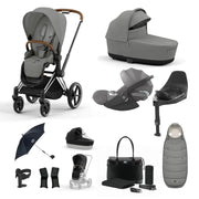 Cybex Priam Travel System With Cloud T - Mirage Grey